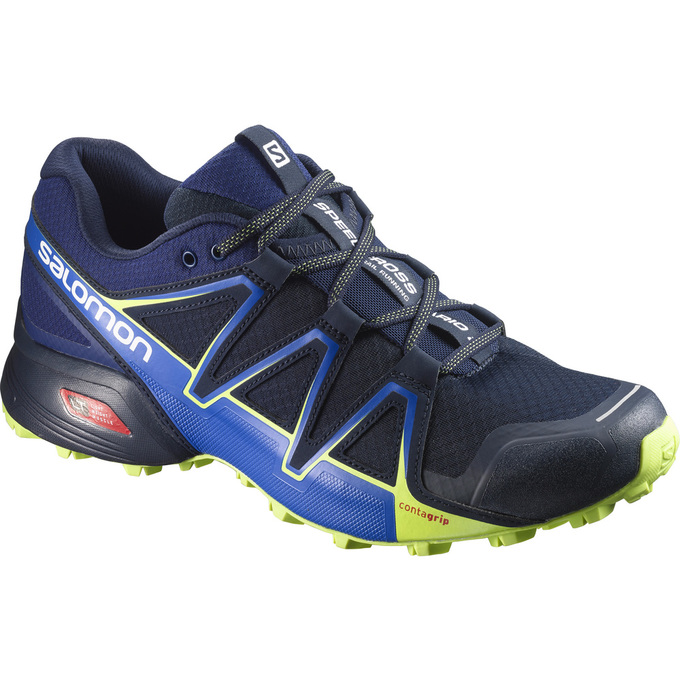 Salomon SPEEDCROSS VARIO 2 Zapatillas Trail Running Hombre - Azul Marino - Colombia (34976-AYPT)